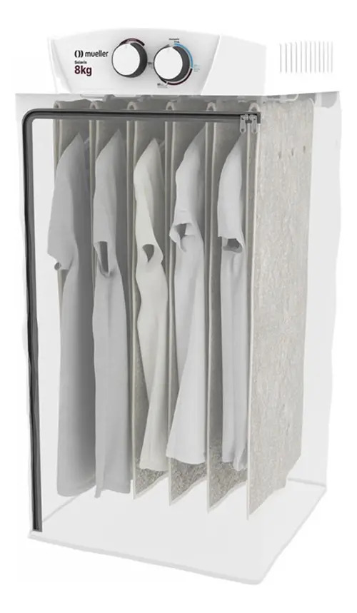 Secadora De Roupas Mueller Solaris 8kg Timer De 120 Minutos Branco