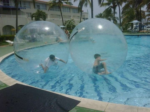 Water Balls Pelotas Para Caminar Sobre El Agua (Usado)