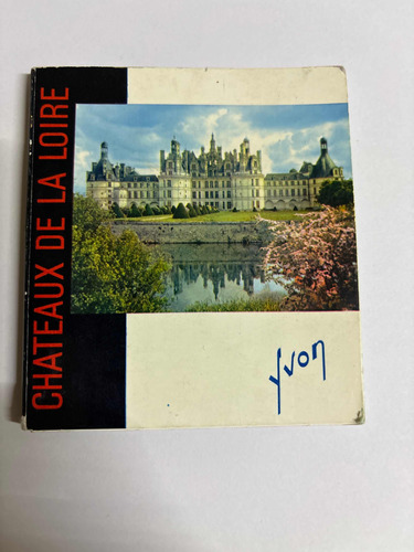 Souvenir 10 Postales Vintage Chateaux De La Loire