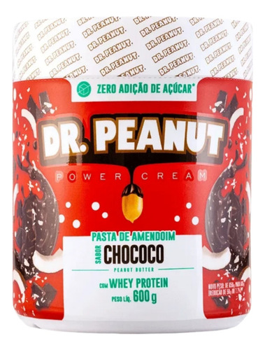 Pasta Suplementar Para Dietas (dr Peanut 600g) Mais Energia Sabor Chococo