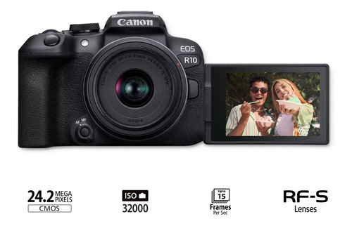 Imagen 2 de 10 de Cam Fot Canon Eos R10 Rf-s18-45mm F4.5-6.3 Is Stm