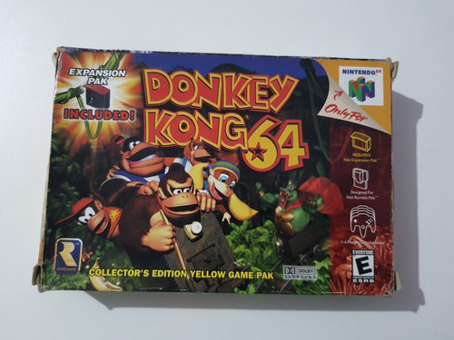 Nintendo 64 Donkey Kong 64 Na Caixa