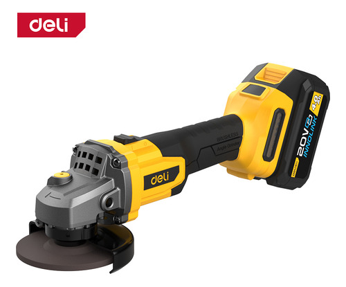 Esmeril Angular Ion Litio 20v 115mm 4 1/2 Baterías 4ahx2