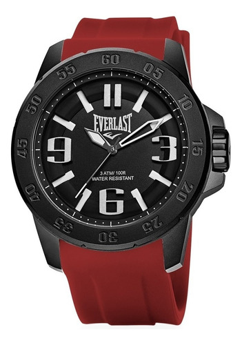 Relógio Masculino Everlast Vermelho E6964