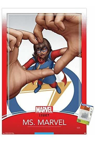 Marvel Comics - Ms. Marvel - Ms. Marvel #25 Wall Poster With