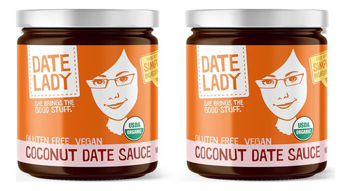 Salsa De Coco Y Dátil Orgánica | Caramelo Vegano Sin Lácteos