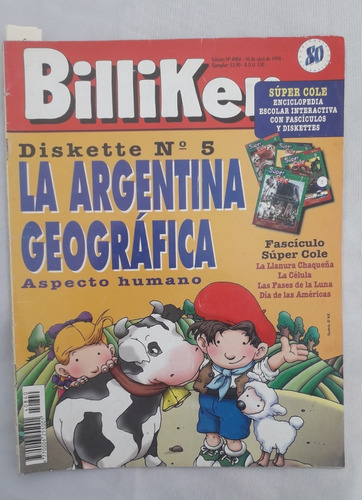 Revista Antigua Infantil* Billiken * N° 4084 Rolling Recorte