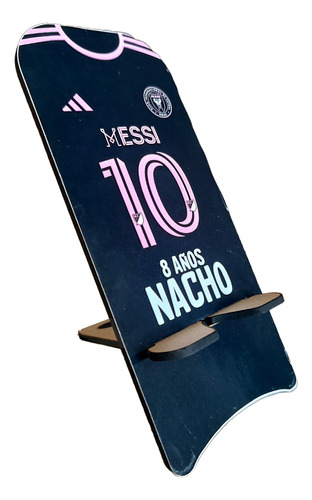 Soporte Celular Inter Miami Messi Cumpleaños Souvenir X10