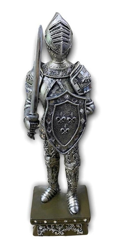 Caballero Armadura Medieval Decorativa Metal - S4128