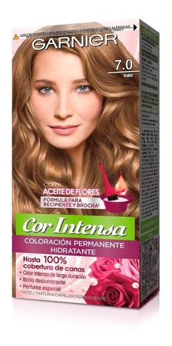 Tinta Garnier Nutrisse® Color Intenso - Tono N° 7.0