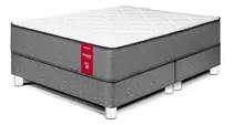 Comprar Cama Paraíso Lifestyles Pocket Queen + 2 Almohadas+protector Color Gris