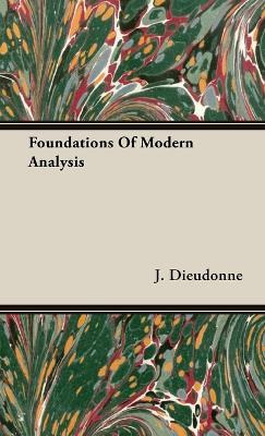 Libro Foundations Of Modern Analysis - J. Dieudonne