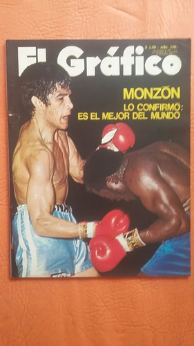 El Grafico 2712  28/9/1971 Monzon Es El Mejor Del Mundo