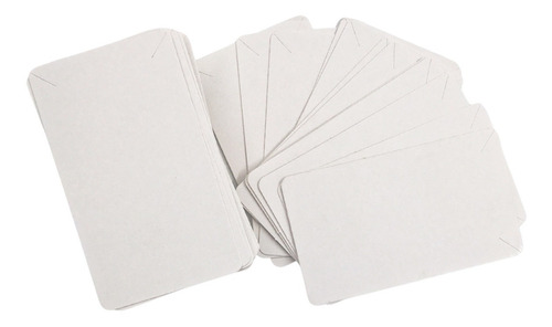 Imagem 2 de 2 de Cartela Para Corrente 10x5,5 Cm Retangular Pacote Com 100 Un