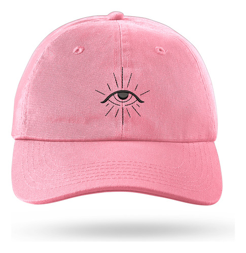 Gorra Bordada Visera Ojo Magico Simbolo Magia Lineas