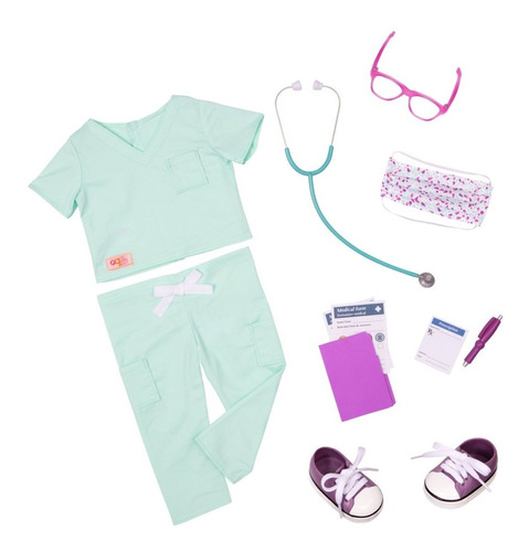 Outfit Our Generation Deluxe Scrub Cirujana