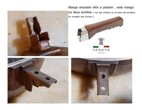 Imagen 4 de 5 de Mango Para Essen Cacerolas - Sartenes - Ollas Alternativo