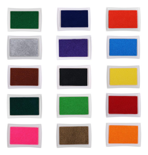 2 Estampado Diy Pad Oil Finger Paper Wood Scrapbooking