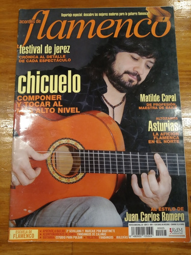 Revista Acordes De Flamenco Nº 25 Con Cd 