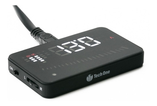 Imagem 3 de 4 de Velocímetro Digital Para-brisa Computador De Bordo Hud Obd