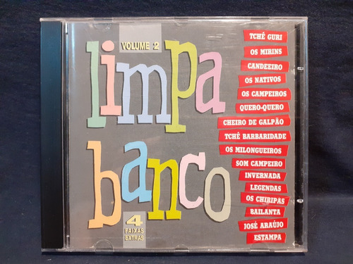 Cd - Limpa Banco - Vol. 2