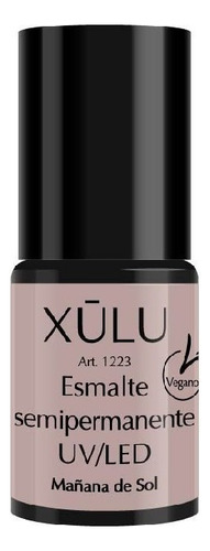 Esmalte Para Uñas Semipermanente Uv/led X 6ml Xúlu Z1000 Color C223 Mañana de Sol