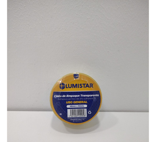 Cinta Adhesiva De Empaque Transparente, Lumistar (cod.3041)