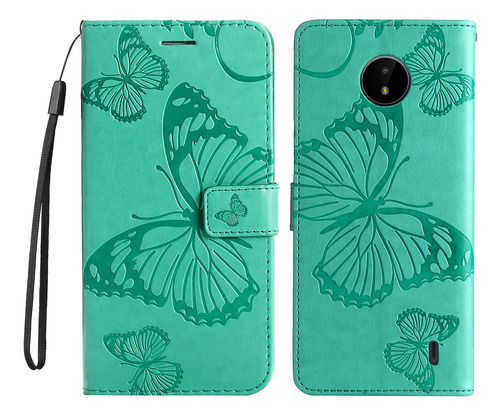 Funda Con Tapa Para Nokia C10/c20 Wallet Kt23