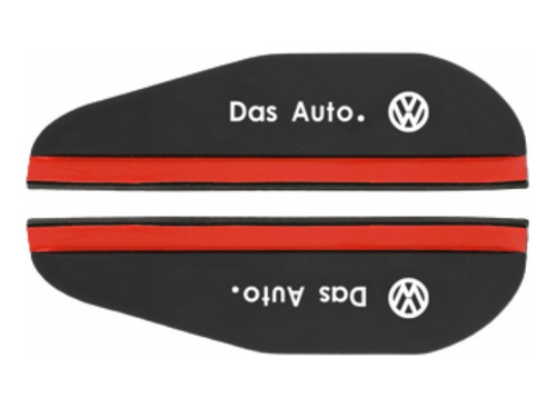 Visera Antigoteo Retrovisor Volkswagen 2 Piezas  Goma Sil 3m