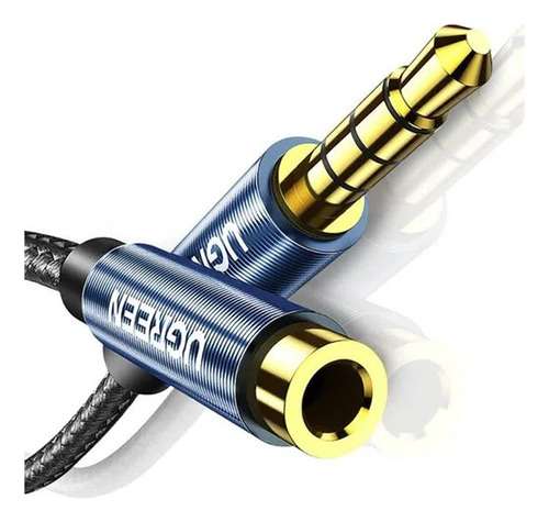Cable De Extension De Audio Jack 3.5mm Trrs Para Auriculares