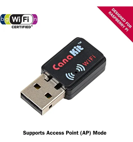 Adaptador/dongle Inalambrico Canakit Raspberry Pi Wifi (8...