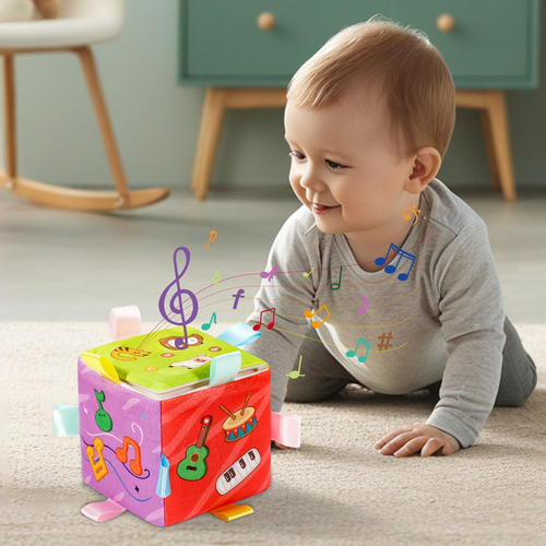 Toy De Cube Musical Learning Cube Cubo De Juguete De Música