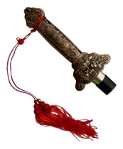 Comprar Espada Jian Retráctil Mango Metal Tono Cobre Taiji Colección