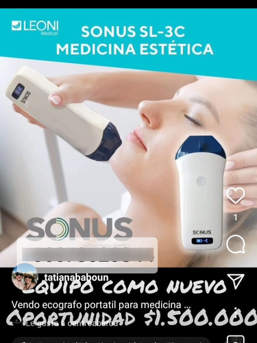 Ecografo Portatil Sonus 