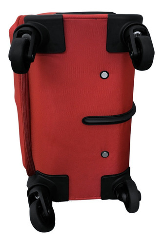 Maleta Para Viaje Olympia 24 PuLG. Con 4 Ruedas, Rojo