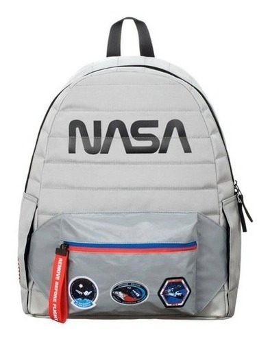 Mochila + Cangurera Escolar Casual Niño Niña Nasa Original Reflejante Para Laptop 