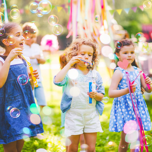 Varitas De Burbujas Surtidas 200 Mini En 10 Colores Fiesta I