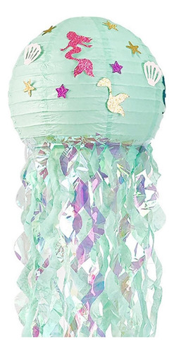 3 Piezas Sirena Fiesta Medusas Lámpara Sirena Creación Diy