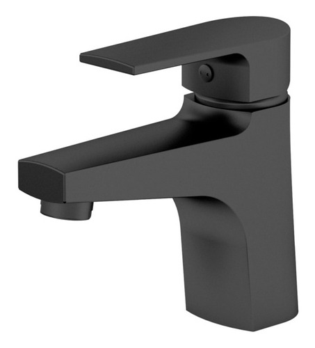 Misturador Monocomando Bica Baixa Preto Fosco  370 Bold Fani