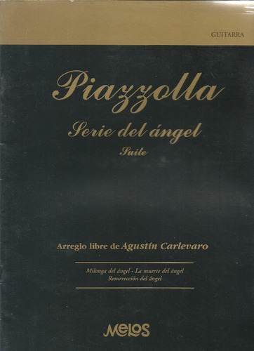 Partitura Guitarra Piazzolla Serie Del Ángel Suite