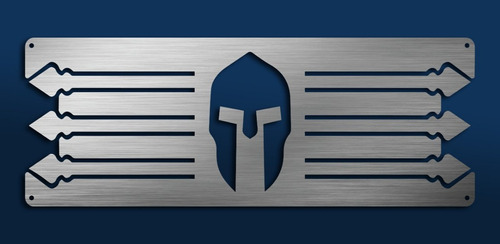 Medallero Spartan Porta Medallas Personalizado Gratis