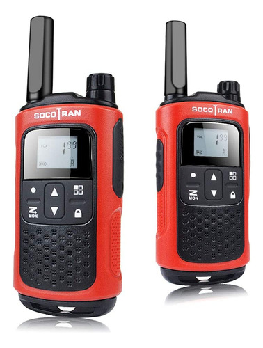 Walkie Talkies Recargable Para Adultos, 2 Paquetes De Radios