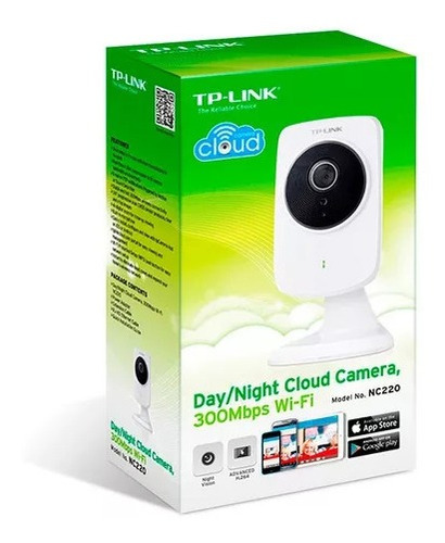 Imagen 2 de 7 de Camara Ip Diurna/nocturna Wi-fi 300mbps Tplink Nc220