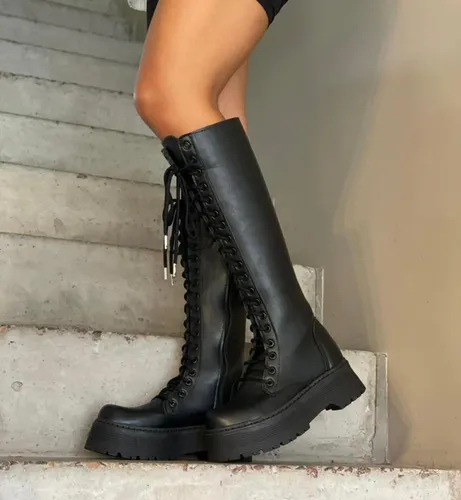 Borcegos mujer con plataforma alta new arrivals
