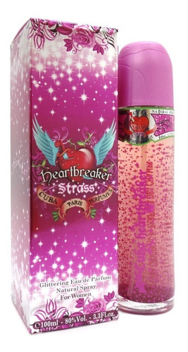 Perfume Cuba Strass Heartbreaker Sparkling Pink Edp-100%ori