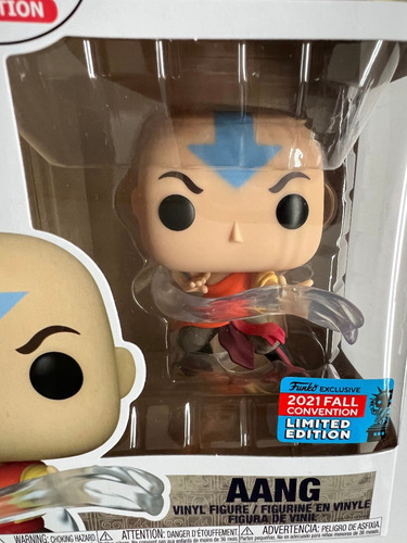 Funko Pop Aang Exclusivo 1044 Shop Avatar Last Airbender Con