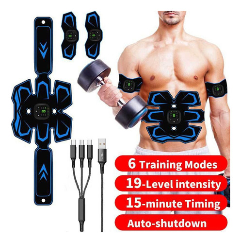 Ems Muscular Ems Cinturón Vibrador Entrenador