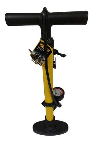 Imagen 2 de 9 de Bomba P/inflar Bicicleta Alta Presión 160psi Con Manómetro