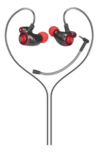 Auricular Hp Dhe-7002 In Ear Con Micrófono Desmontable