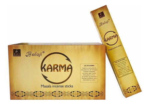 Incienso Natural Karma 12 Cajitas 